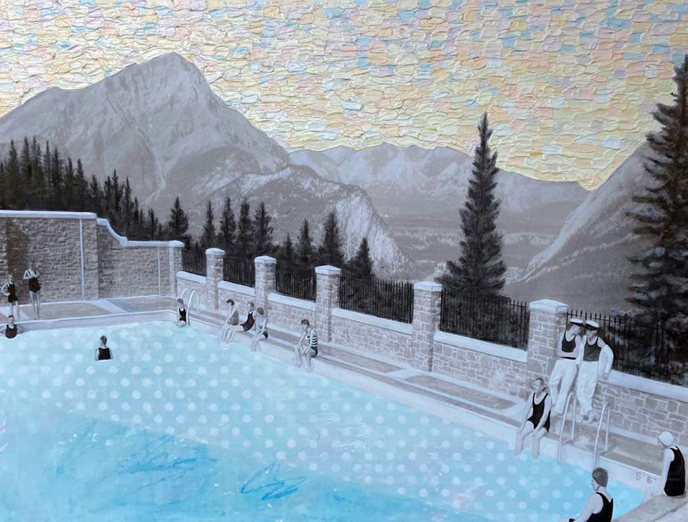 Sarah Martin artwork 'FAVOURITE DAYS OFF' at Canada House Gallery