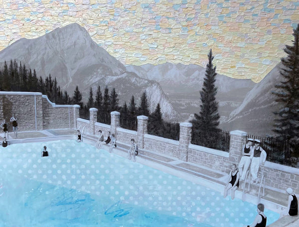 Sarah Martin artwork 'FAVOURITE DAYS OFF' at Canada House Gallery