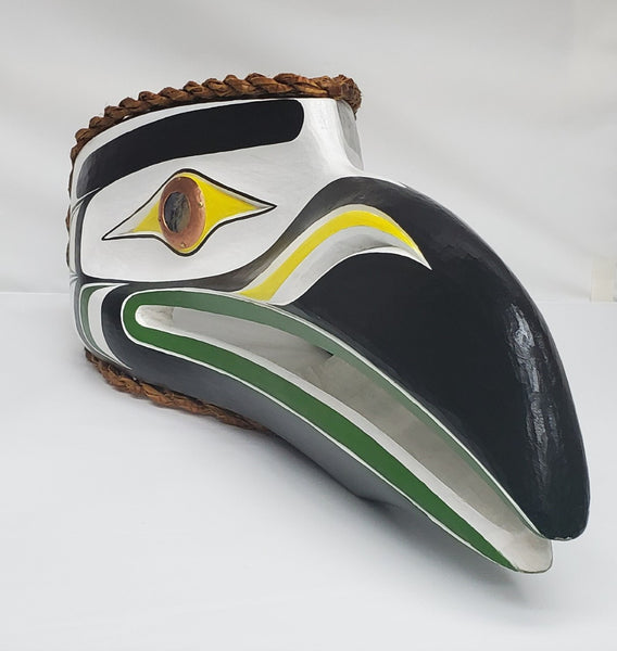Raymond Shaw artwork 'RAVEN MASK' at Canada House Gallery