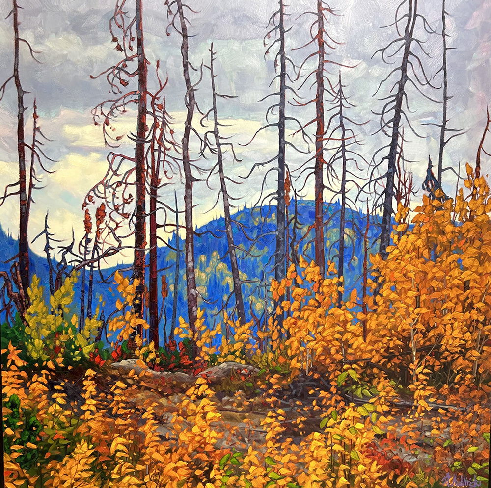 Dominik J Modlinski artwork 'RISE OF THE WOODLANDS' at Canada House Gallery