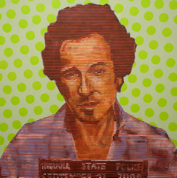 Les Thomas artwork 'ARRESTED IMAGE #022-2124 BRUCE SPRINGSTEEN' at Canada House Gallery