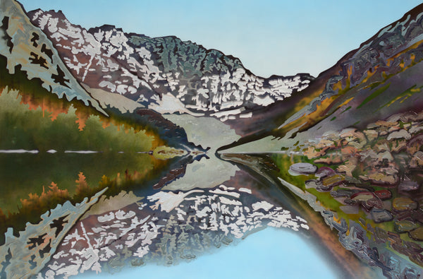 Sheila Kernan artwork 'THE MIRROR OF THE LAKE' at Canada House Gallery