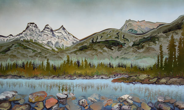 Sheila Kernan artwork 'PEACEFUL OUTLOOK' at Canada House Gallery