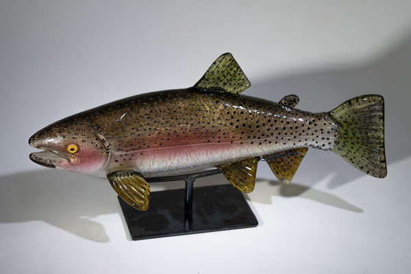 Ryan Bavin artwork 'REDBAND TROUT #240211-2' at Canada House Gallery