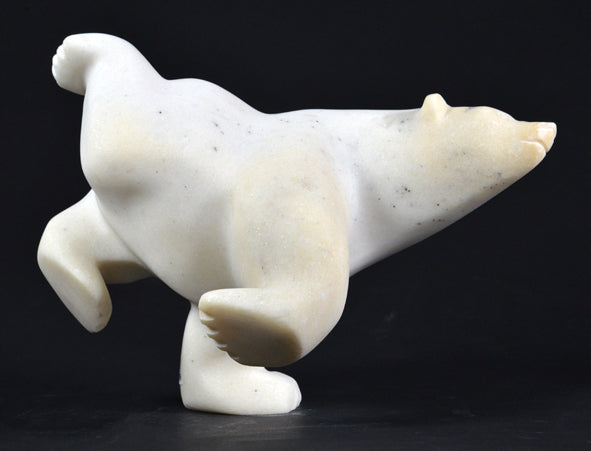 Juani Ragee artwork 'DIVING POLAR BEAR' at Canada House Gallery