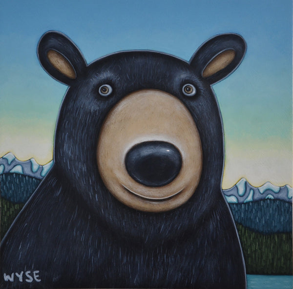 Peter Wyse artwork 'THE BEAR' at Canada House Gallery