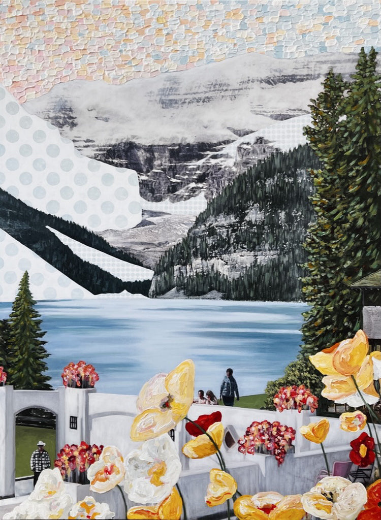 Sarah Martin artwork 'WHERE THEY STILL PUT SUGAR IN ICED TEA' at Canada House Gallery