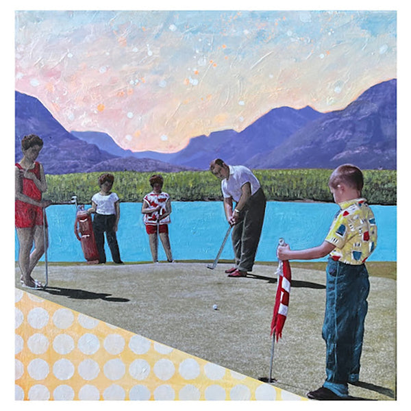 Sarah Martin artwork 'TEE TIME' at Canada House Gallery