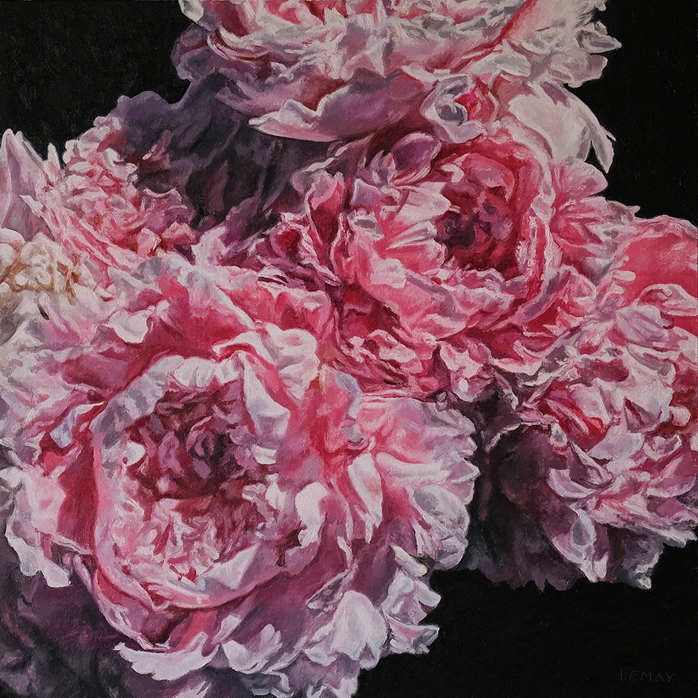 Robert Lemay artwork 'MID SUMMER PEONIES II' at Canada House Gallery