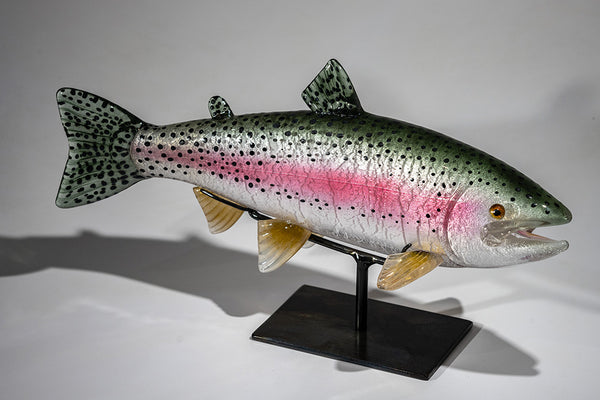 Ryan Bavin artwork 'RAINBOW TROUT #240622-3' at Canada House Gallery