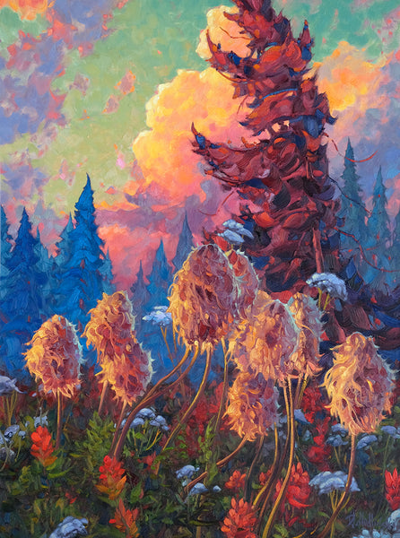 Dominik J Modlinski artwork 'ALPINE AWAKENING' at Canada House Gallery