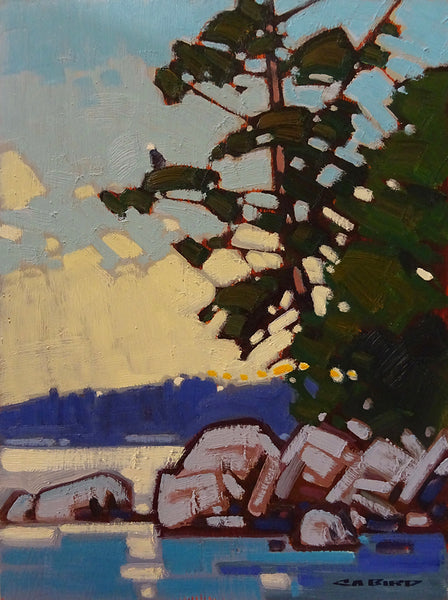 Cameron Bird artwork 'EAGLE TREE TOFINO' at Canada House Gallery