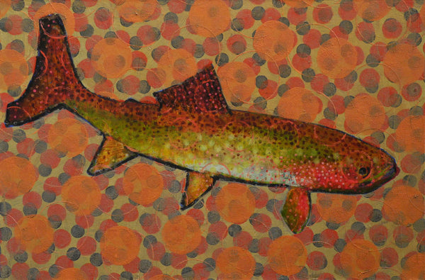 Les Thomas artwork 'AP #021-1885 TROUT' at Canada House Gallery