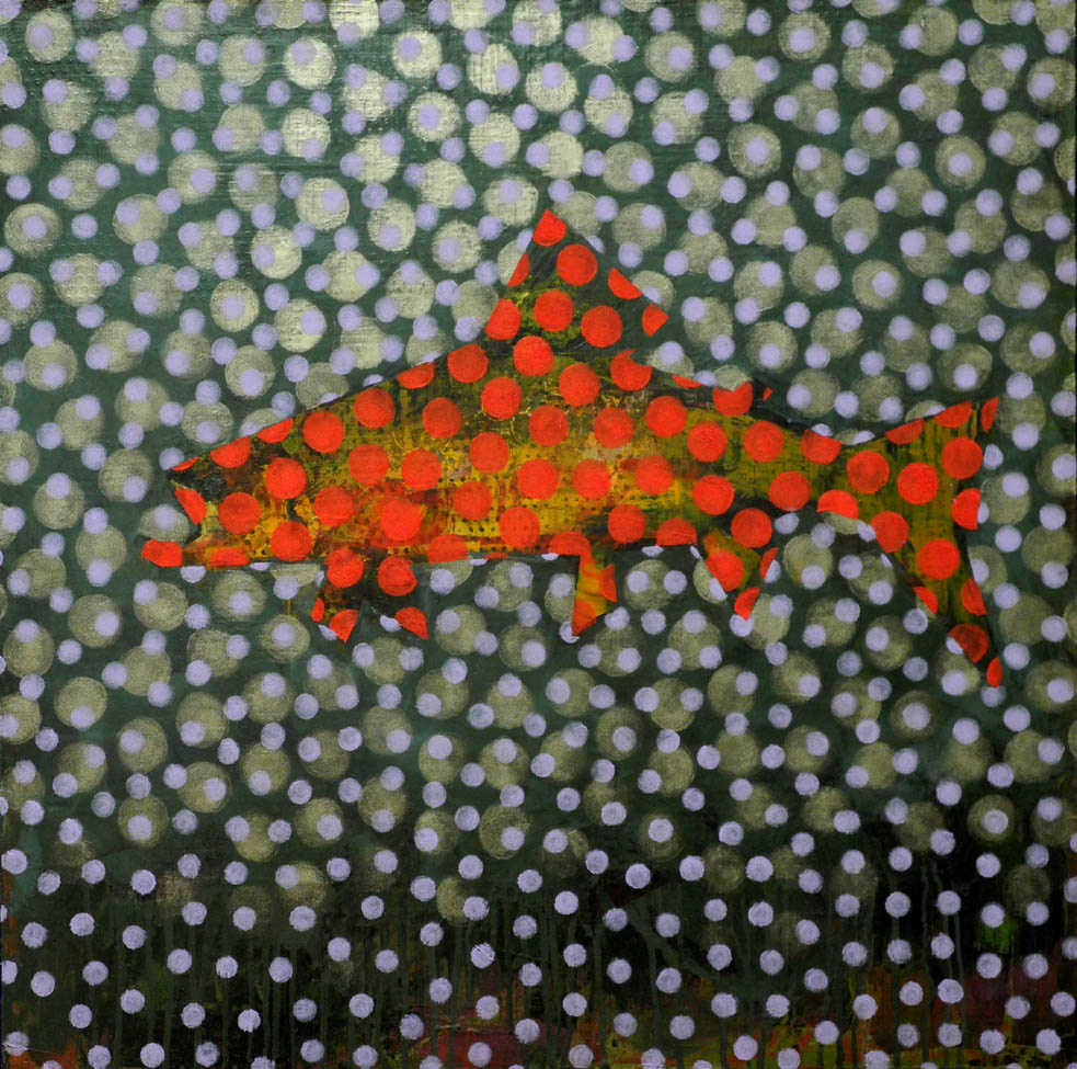 Les Thomas artwork 'AP #022-2344 TROUT' at Canada House Gallery