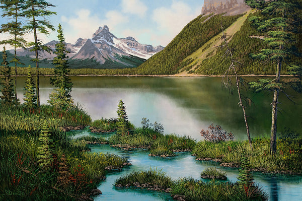 Roger D Arndt artwork 'CATHEDRAL & LAKE O'HARA' at Canada House Gallery