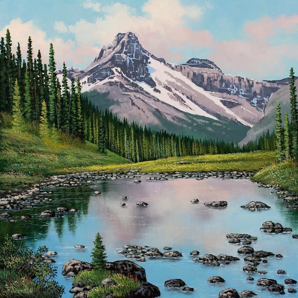 Roger D Arndt artwork 'CATHEDRAL PEAK' at Canada House Gallery