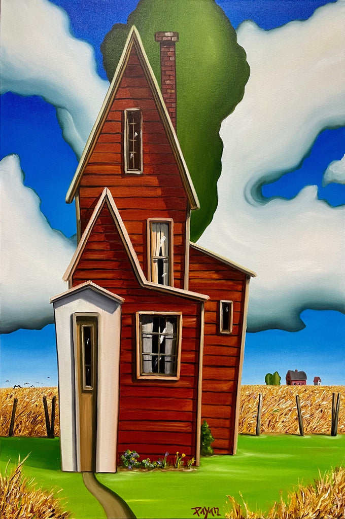 Glenn Payan artwork 'HOMESTEAD' at Canada House Gallery