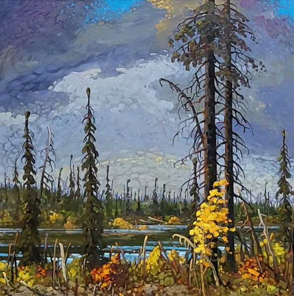 Rod Charlesworth artwork 'NORTHLANDS WILD - NWT' at Canada House Gallery