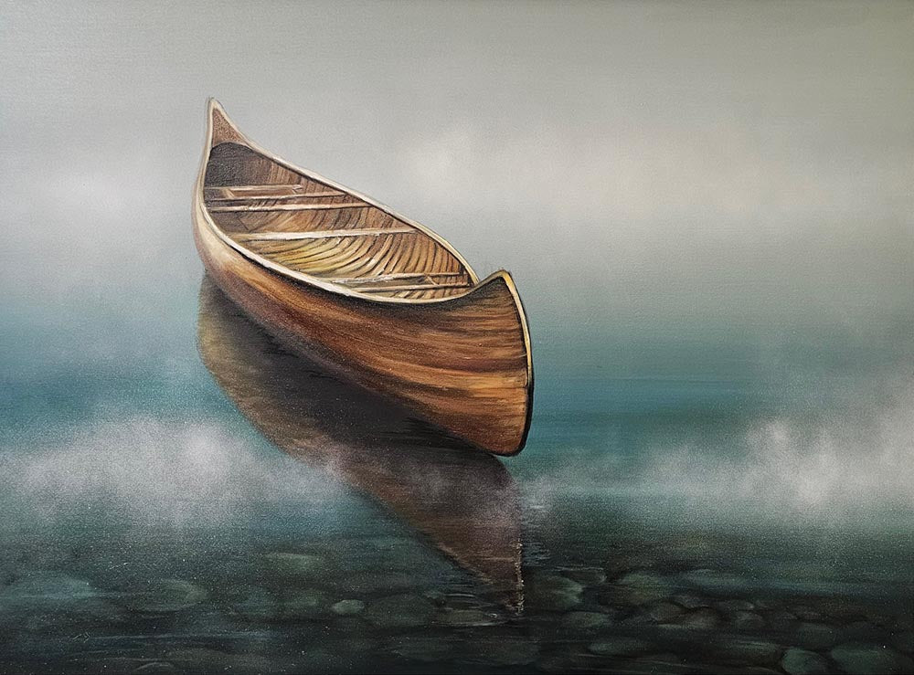 Richard Cole artwork 'SILENT VOYAGE' at Canada House Gallery