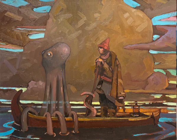 Travis Shilling artwork 'OCTOPUS SPIRIT GUIDE' at Canada House Gallery