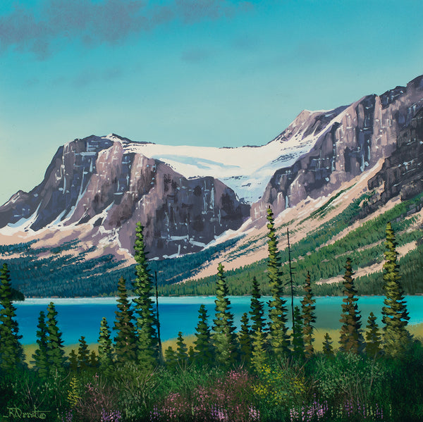 Roger D Arndt artwork 'VALLEY OF THE BOW' at Canada House Gallery