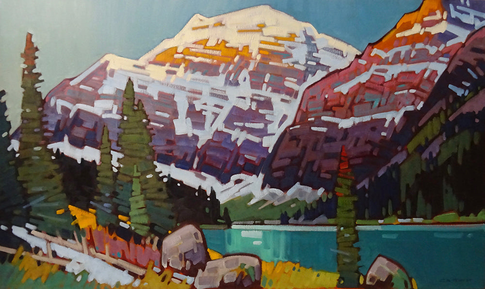 Cameron Bird artwork 'A GOLDEN TOUCH ON CAVELL' at Canada House Gallery