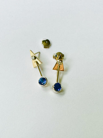 BLUE SAPPHIRE EARRINGS