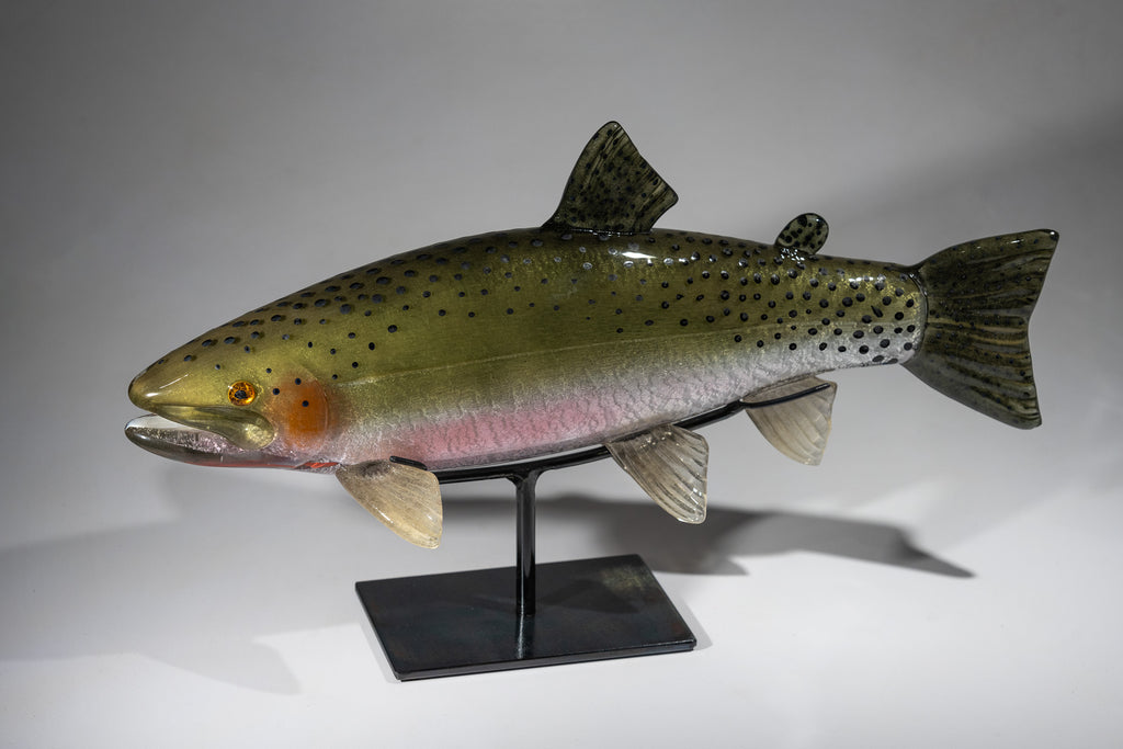 Ryan Bavin artwork 'CUTTHROAT TROUT #240210-2' at Canada House Gallery