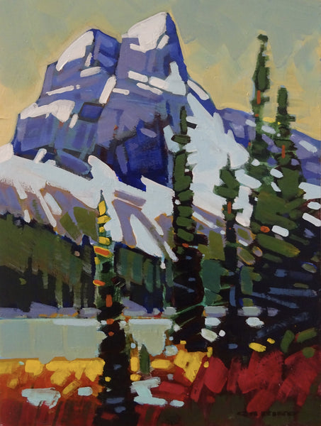 Cameron Bird artwork 'LAKE O'HARA MORNING' at Canada House Gallery