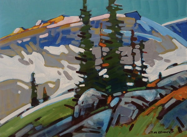 Cameron Bird artwork 'SUMMER IN HARMONY' at Canada House Gallery