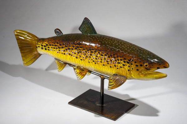 Ryan Bavin artwork 'BROWN TROUT #240710-4' at Canada House Gallery