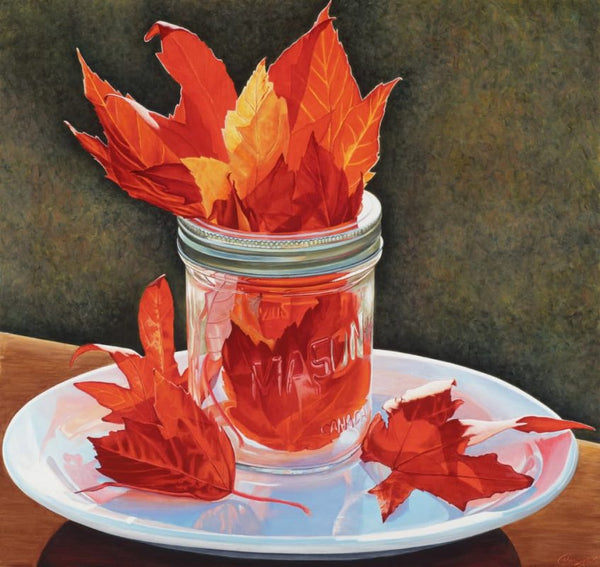 Jan Crawford artwork 'THE CANADIAN MAPLE' at Canada House Gallery