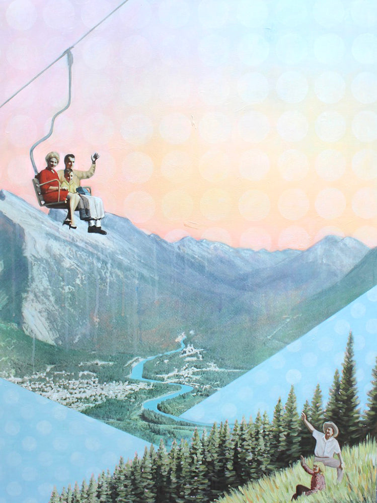 Sarah Martin artwork 'BETTER TOGETHER' at Canada House Gallery