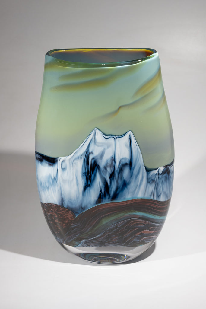 Ryan Bavin artwork 'ALPINE SUMMIT #250428-1' at Canada House Gallery