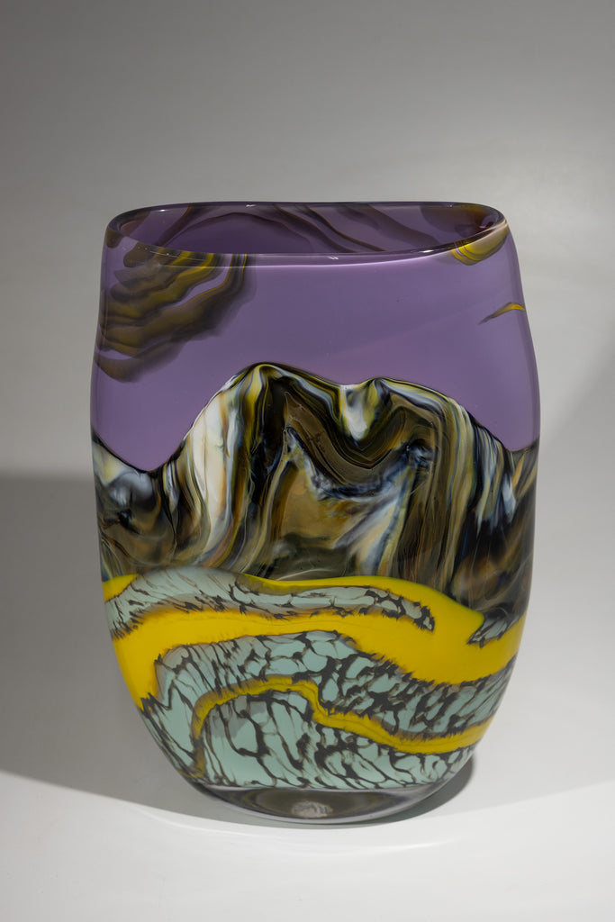 Ryan Bavin artwork 'ALPINE SUMMIT #250428-2' at Canada House Gallery