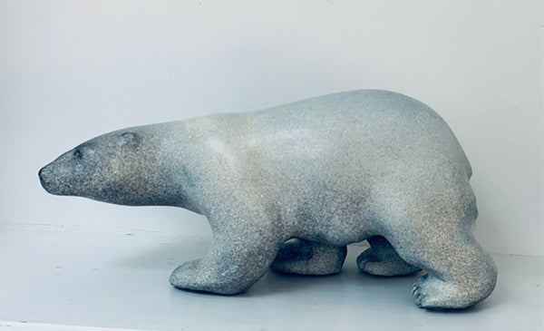 Cathryn Jenkins artwork 'GOING WITH THE ICE FLOW' at Canada House Gallery