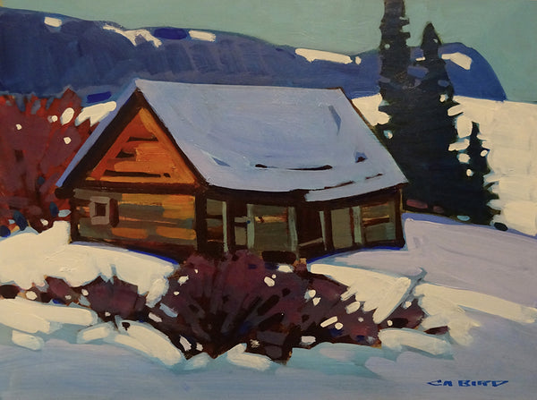 Cameron Bird artwork 'MT ZILMER CARIBOO MTNS' at Canada House Gallery