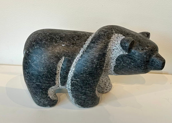 Stewart Steinhauer artwork 'BLUE GRIZZLY' at Canada House Gallery