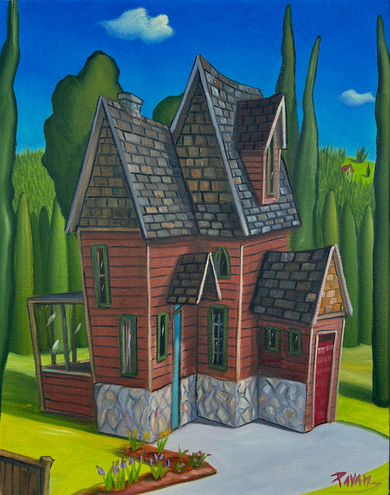 Glenn Payan artwork 'COUNTRY ESTATE' at Canada House Gallery