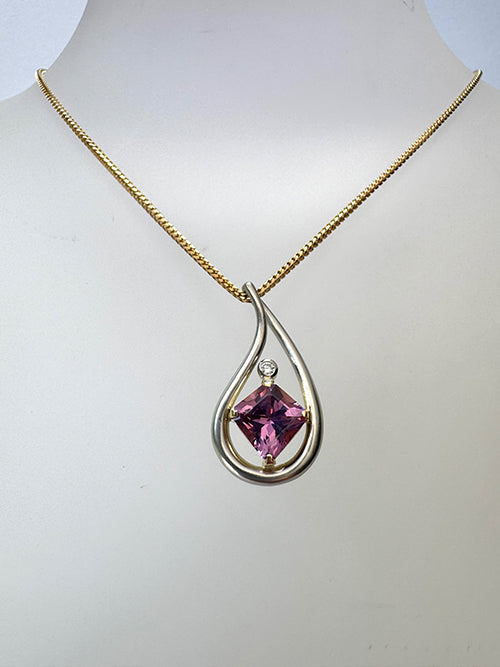 Susan Kun artwork 'PINK SPINEL PENDANT' at Canada House Gallery