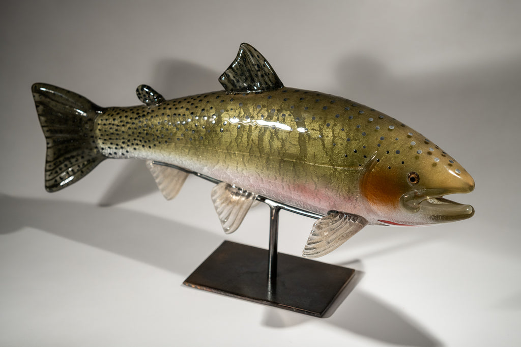 Ryan Bavin artwork 'CUTTHROAT TROUT #250712-3' at Canada House Gallery