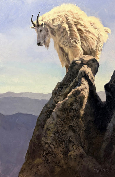 Gaye Adams artwork 'NO EASY WAY DOWN' at Canada House Gallery