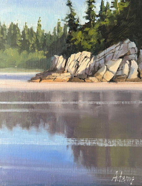 Gaye Adams artwork 'TRANQILITY STUDY' at Canada House Gallery