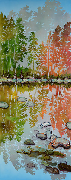 Sheila Kernan artwork 'HAPPY HUES' at Canada House Gallery