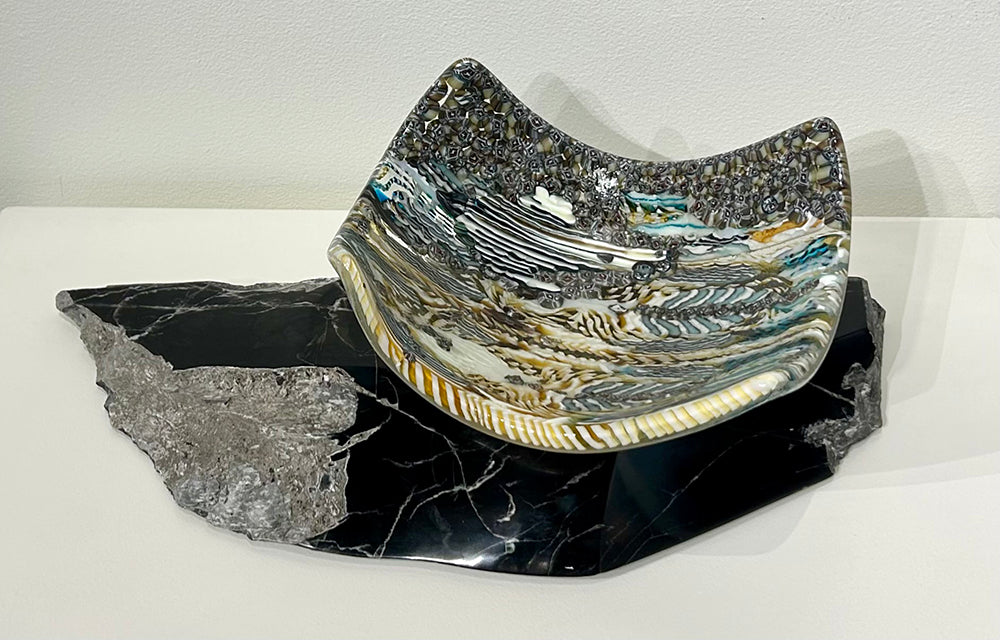 Leslie Rowe-Israelson artwork 'STRATIONS II' at Canada House Gallery
