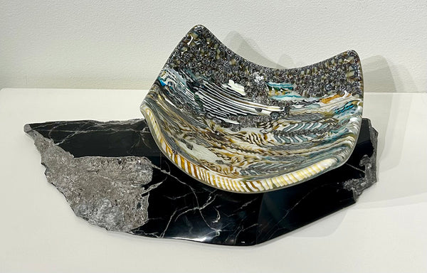 Leslie Rowe-Israelson artwork 'STRATIONS II' at Canada House Gallery