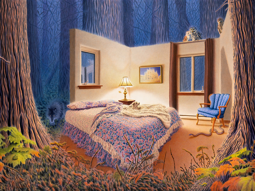 Regan Johnston artwork 'THE BEDROOM' at Canada House Gallery