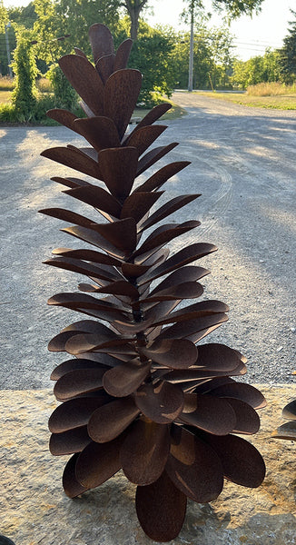 Floyd Elzinga artwork 'PINE CONE #24-451' at Canada House Gallery