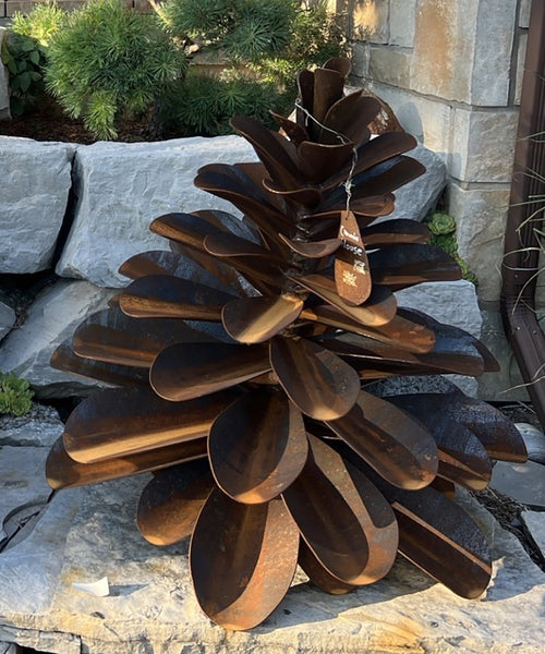 Floyd Elzinga artwork 'PINE CONE #25-031' at Canada House Gallery