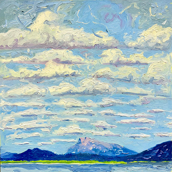 Michael Cameron artwork '3 MOUNTAINS, BANFF' at Canada House Gallery